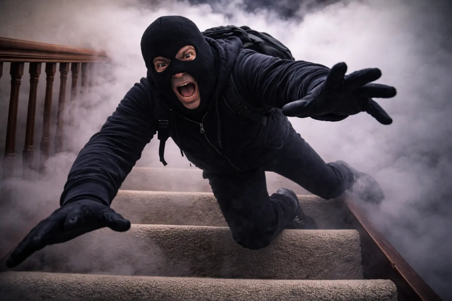 Le générateur de brouillard, la solution ultime contre le cambriolage ? Qualiforce - canon à son anti-intrusion