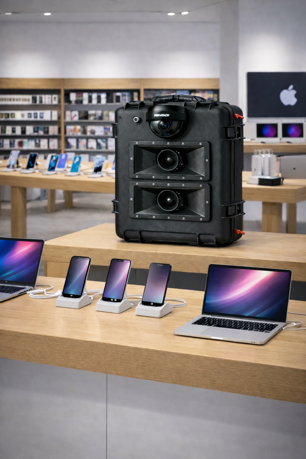 Canon à son anti-intrusion 133 dB nomade avec caméra – Blast V2 - sans abonnement