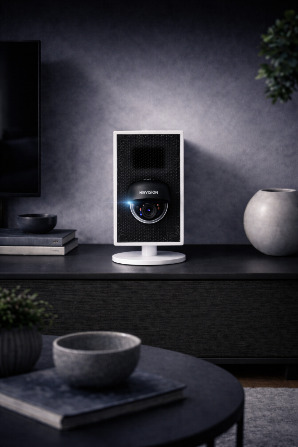 Canon à son alarme anti-intrusion maison 129 dB autonome Blast C1 fixe avec caméra