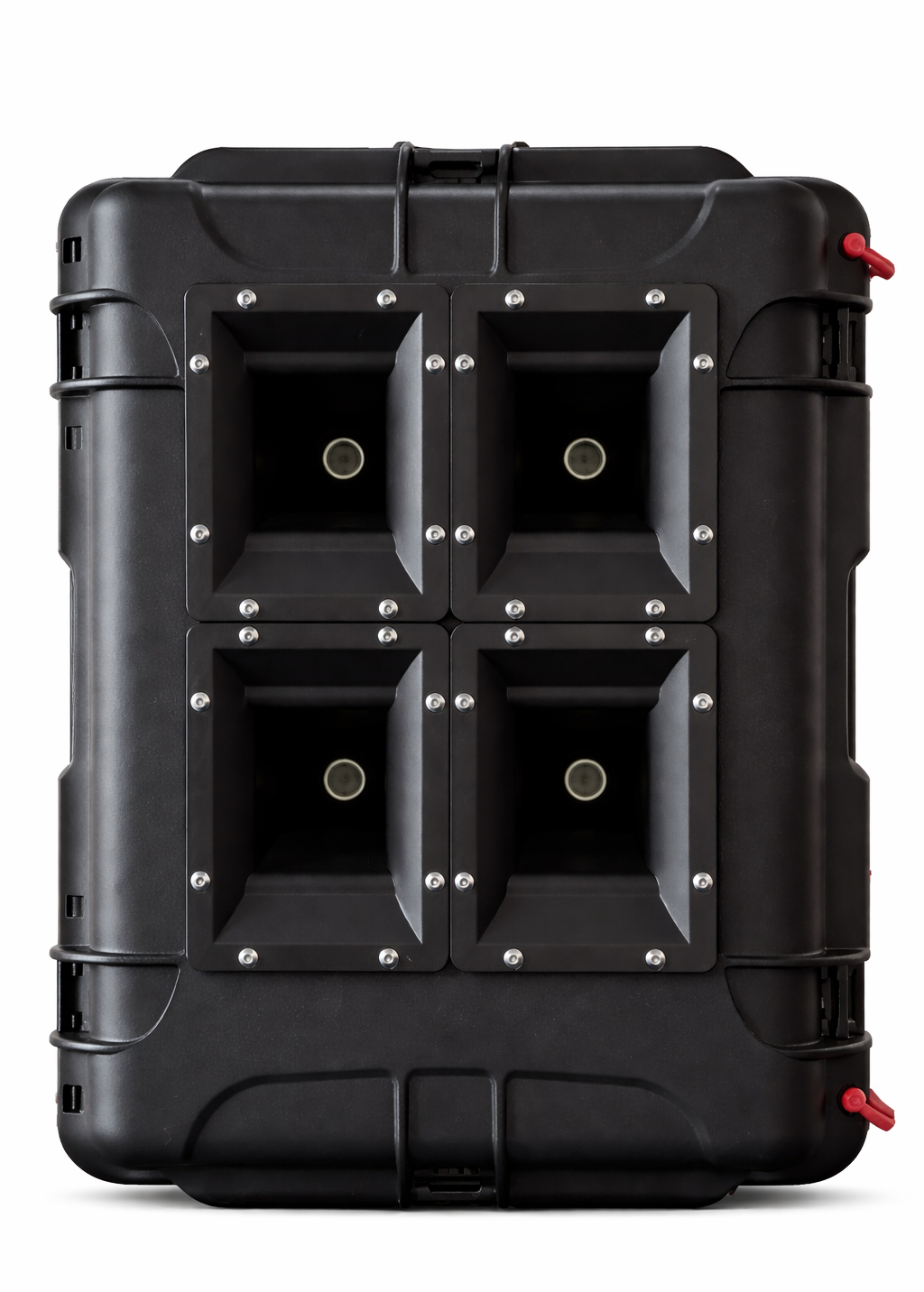 Canon à son anti-intrusion format nomade 136 Db Blast Qualiforce avec centrale Ajax fibra et diffuseur de gaz CS intégré pour protection chantier - tarif TTC LOA 60 mois