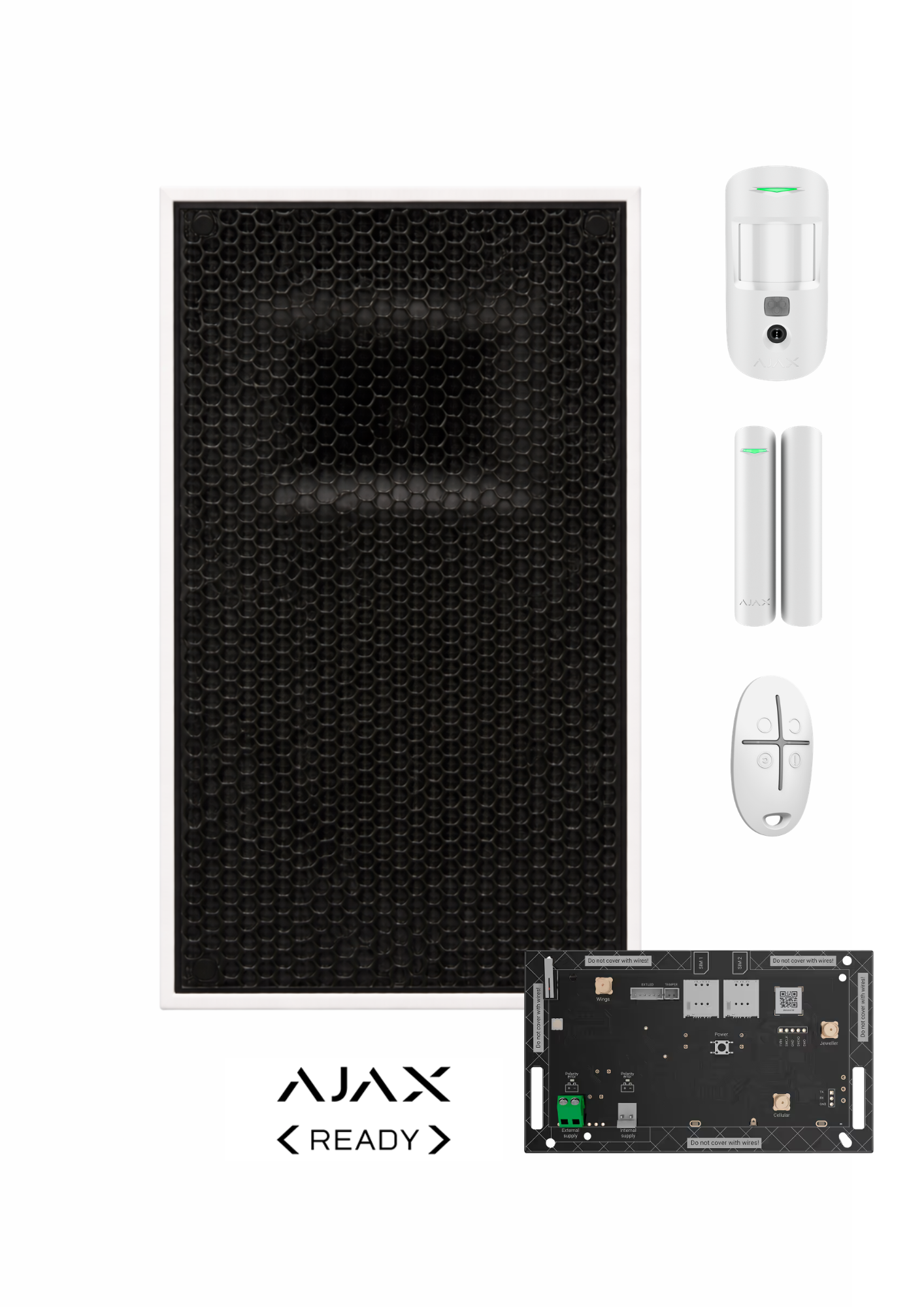 Canon à son anti-intrusion Qualiforce 130 Db MAITRE modèle Blast fixe C1 - compatible alarme - AJAX READY - jet de gaz lacrymogène en option - mensualité LOA Qualiforce - canon à son anti-intrusion