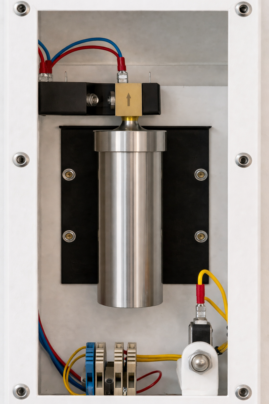 Option : diffuseur de gaz lacrymogène CS filaire 100 ml 450 m3 dissimulé dans les canons à son - prix unitaire HT Qualiforce - canon à son anti-intrusion